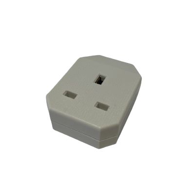 Niglon RS13W 1 Gang Trailing Socket White