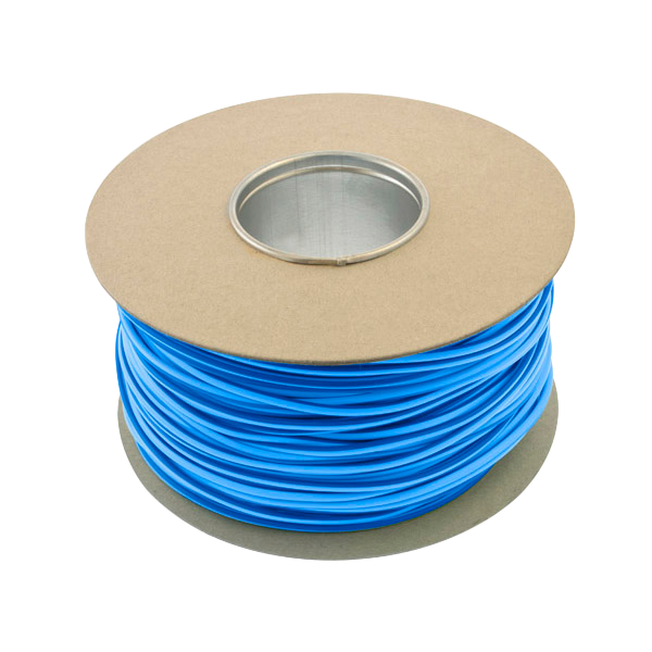 Niglon SBL3D 3mm PVC Blue Sleeving (100m Reel)