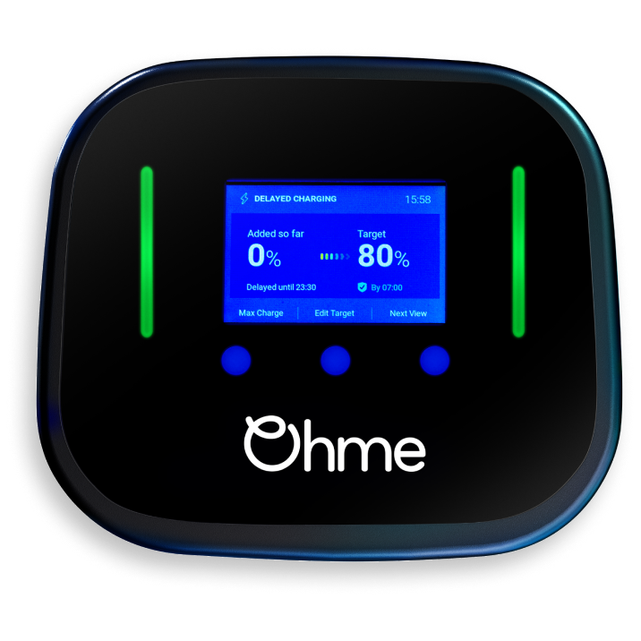 Ohme OHME0002GB28M 7.4kW Home Pro Smart EV Charger with 8 Metre Cable