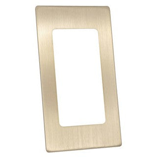 ProofVision PV11-BRS-FR Brushed Brass Toothbrush Charger Plate