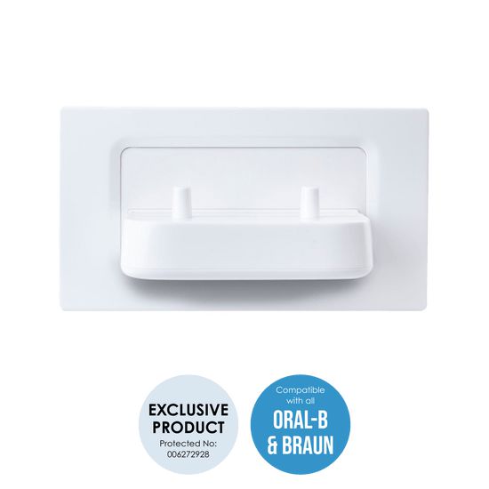 ProofVision PV11P Dual Electric Toothbrush Charger White