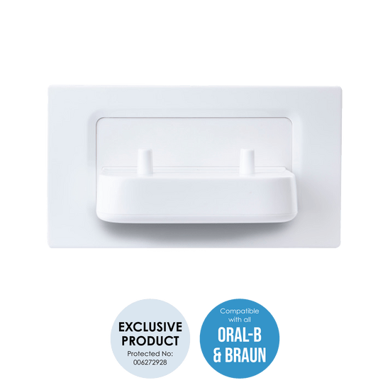 ProofVision PV11P Dual Electric Toothbrush Charger White