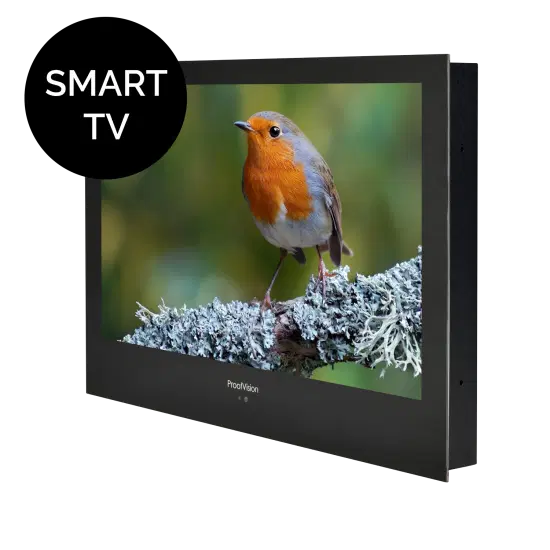 ProofVision PVB32BW 32inch Smart Bathroom TV with WebOS - Black