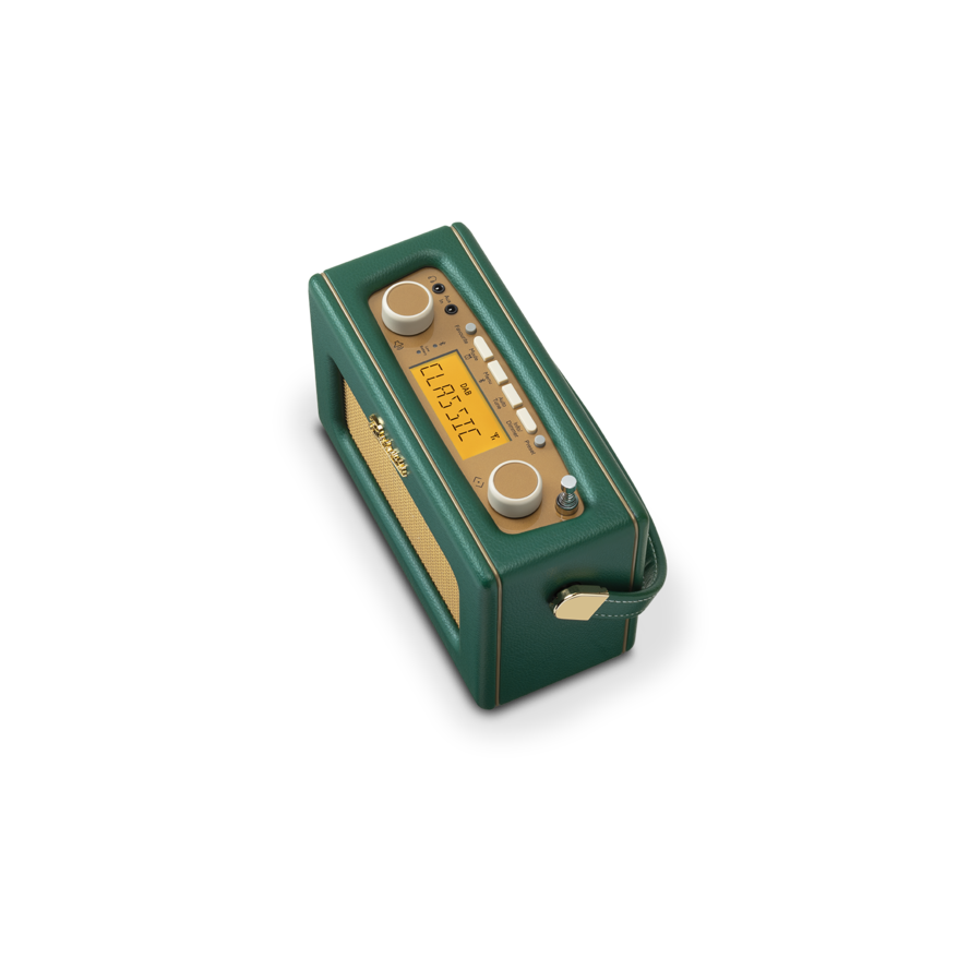 Roberts Revival Uno BT Compact Digital and FM Radio with Bluetooth Deep Green