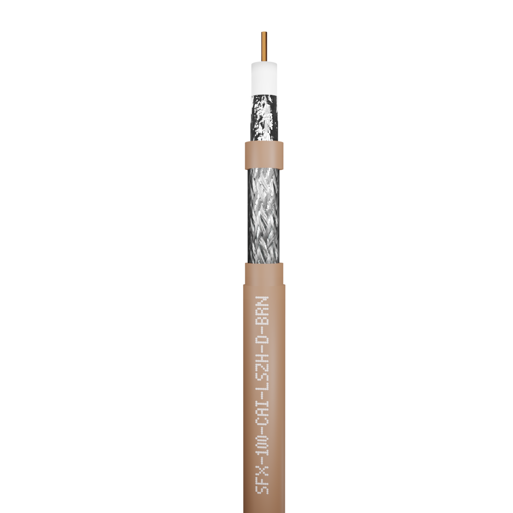 SFX100 Coaxial Dca LSZH CAI Platinum Approved Cable