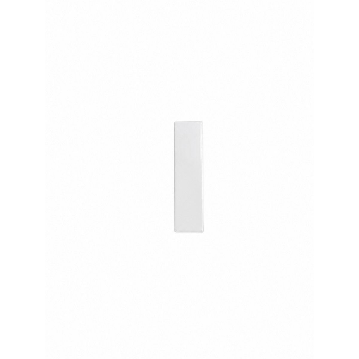 Securiflex SFX/ACC-C5-6-FP-QTR-BLNK-WHT-10 Quarter Faceplate Blanks White Pack of 10