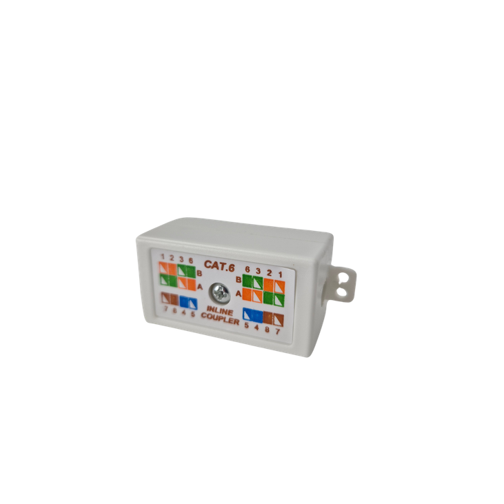 Securiflex SFX/ACC-C6-BOX-WHT-1 CAT6 Inline Connection Box White