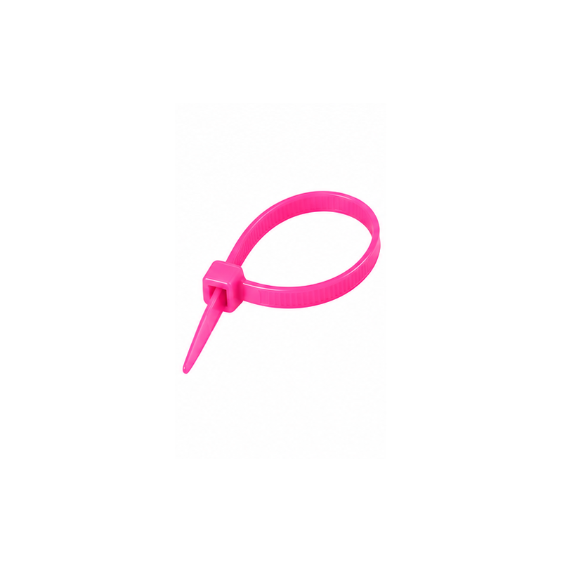 Securiflex SFX/ACC-TIE-NYL-300MM-4.8-PNK-100 Nylon Cable Ties 300mm x 4.8mm Pink Pack of 100