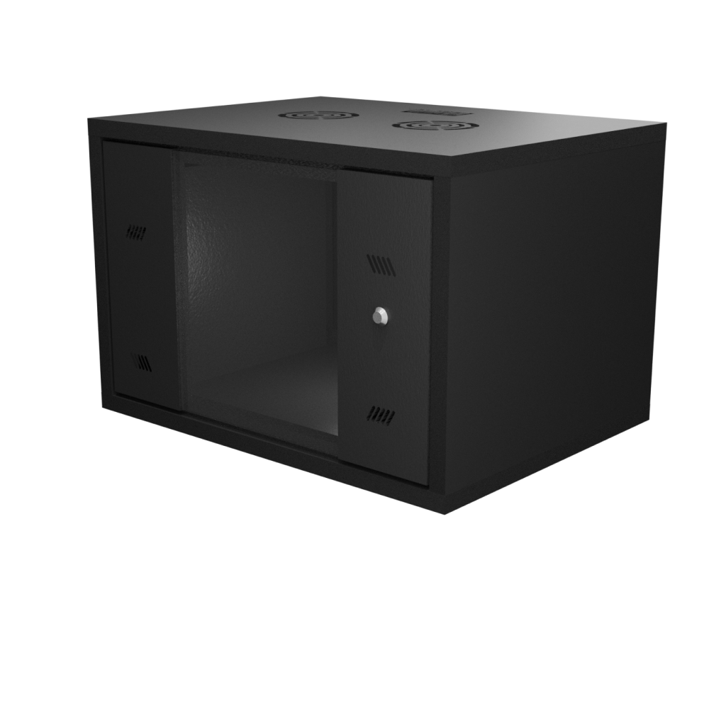 Securiflex SFX/ACC-WC-15U-600X450-1 15U 600 X 450 Deep Wall Cabinet Black