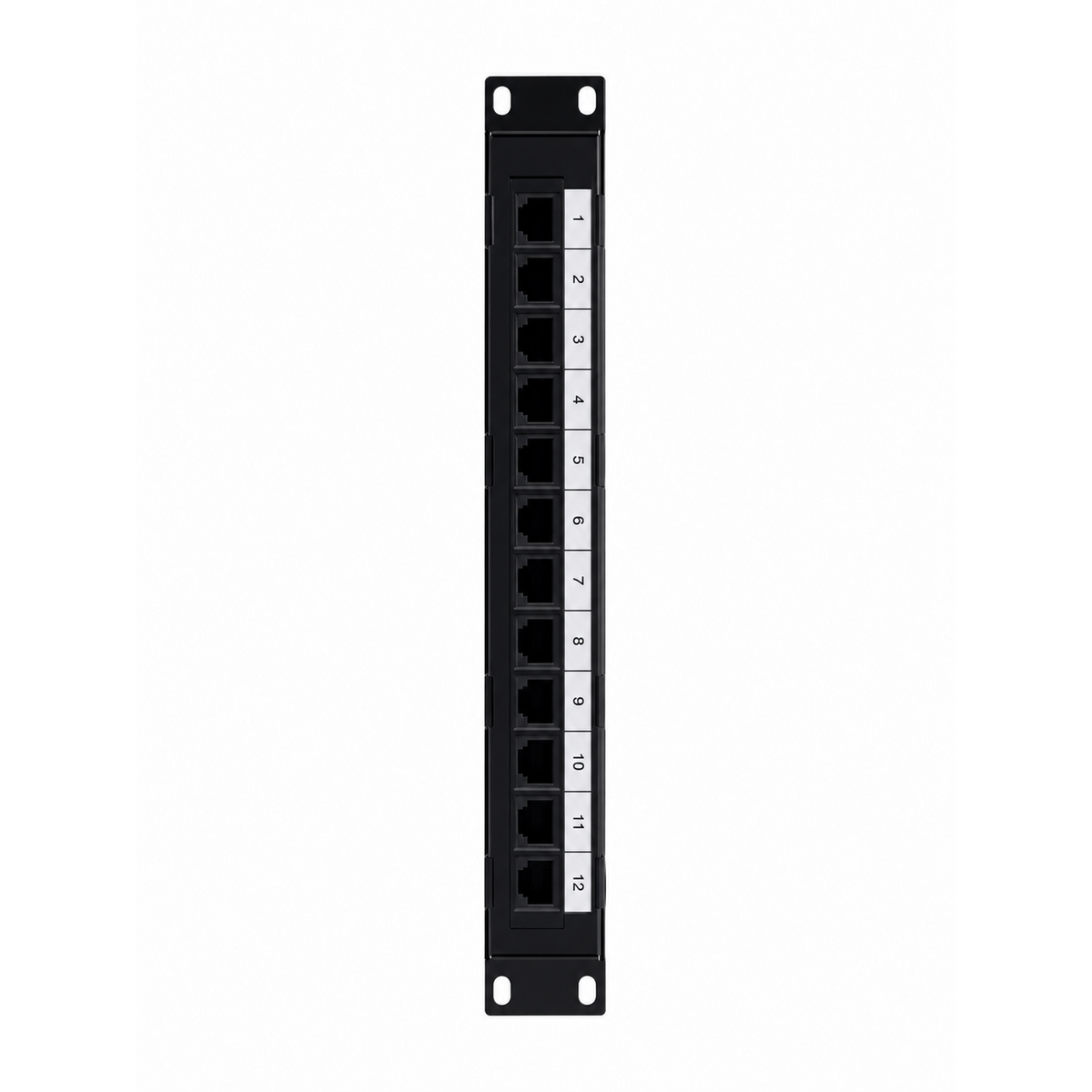 Securiflex SFX/ACC-WC-PP-BLNK-12-1U-1 1U 12 Port Blank Patch Panel Black