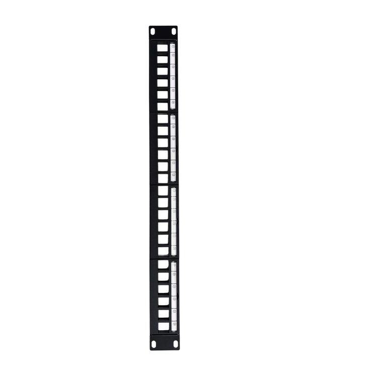Securiflex SFX/ACC-WC-PP-BLNK-24-1U-1 1U 24 Port Blank Patch Panel Black