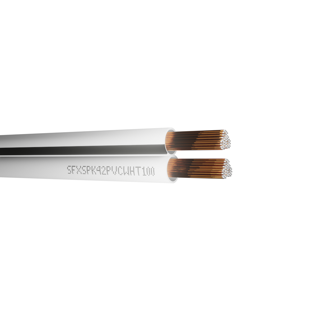 Speaker Cable 2 Core 42x0.2mm (1.5mm) PVC