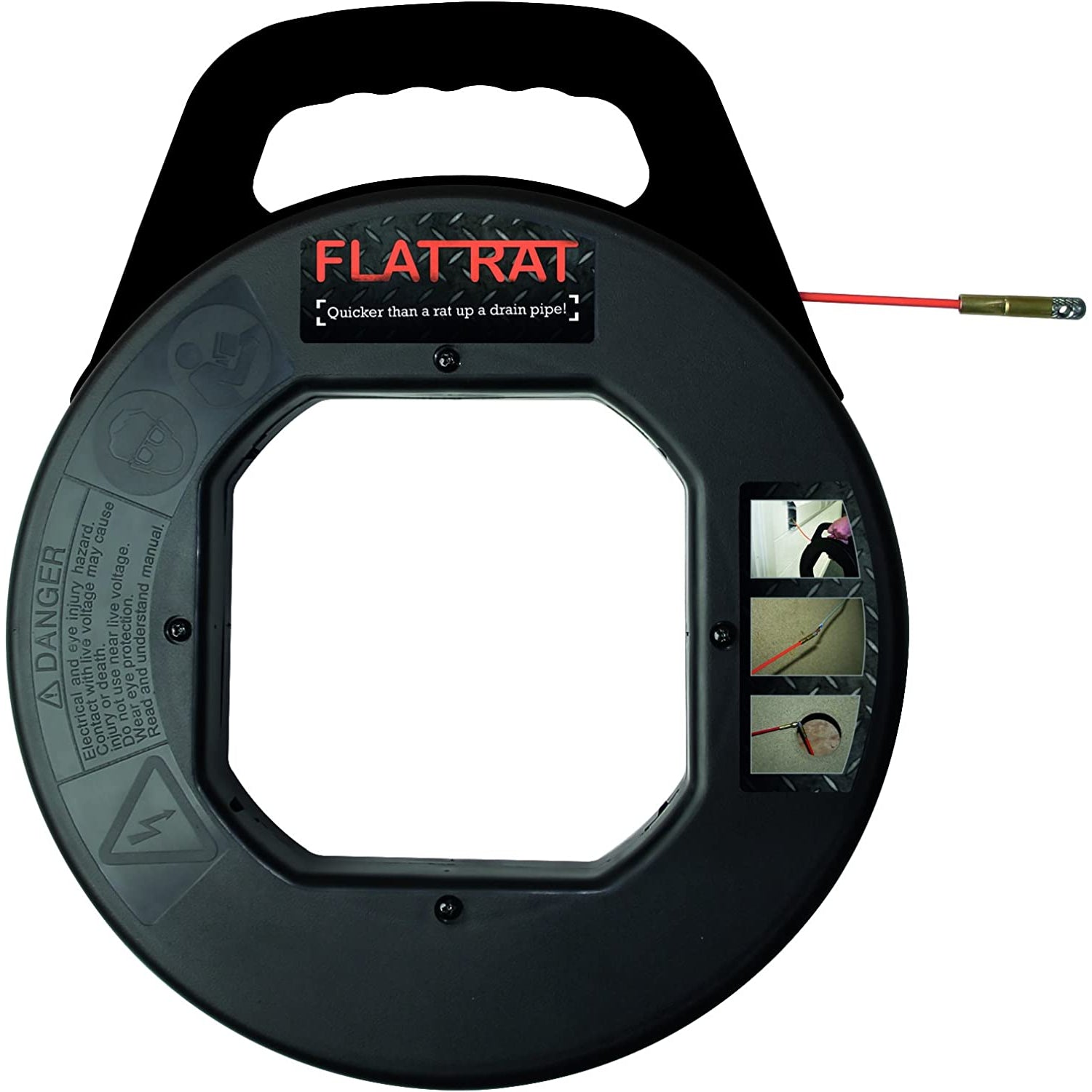 Super Rod FRAT10 Flat Rat Draw Tape 10m