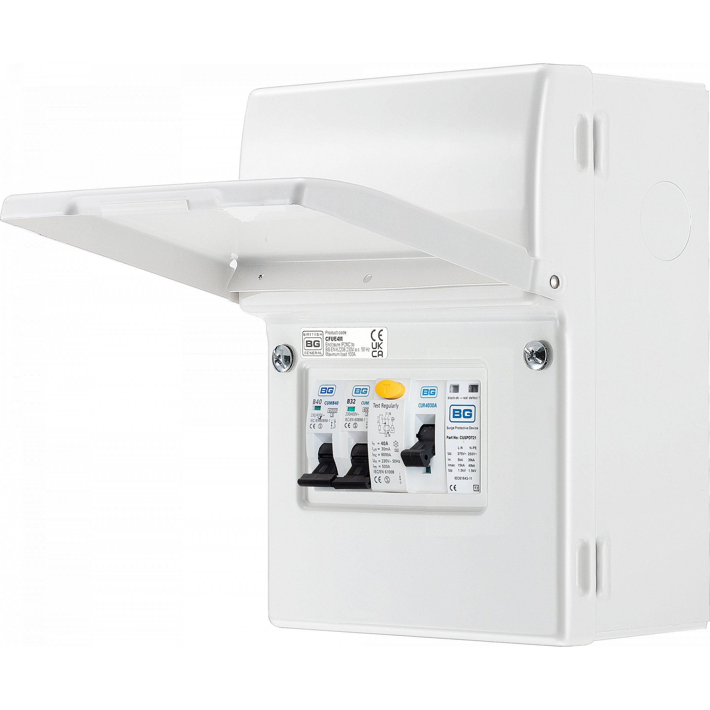 Sync Energy CFUEV1A-01 EV Charger Supply Unit with MCB & SPD IP20