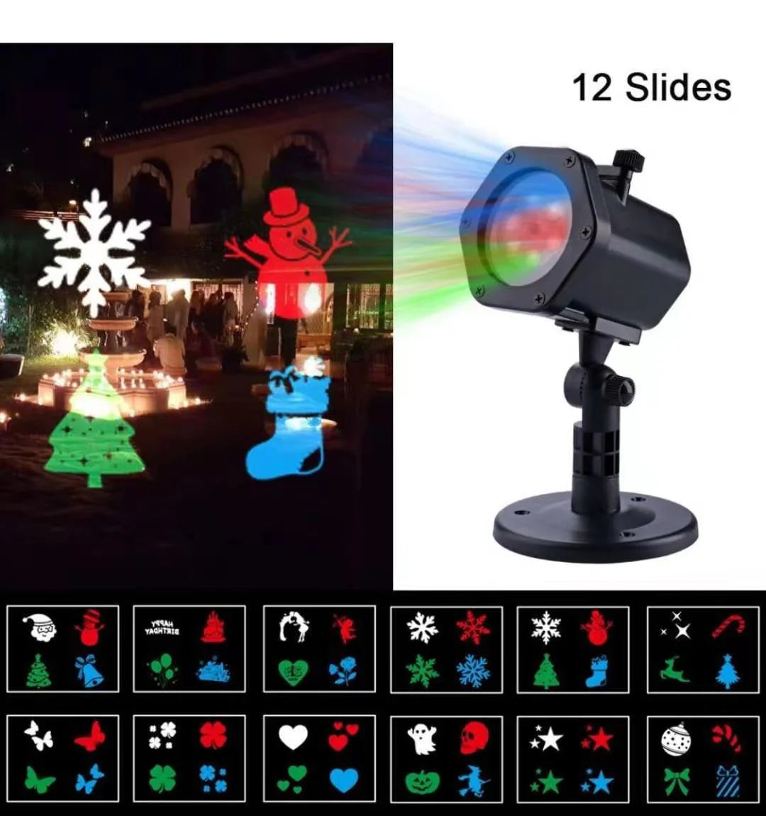 Ener-j T356 LED Projector Light with 12 Patterns