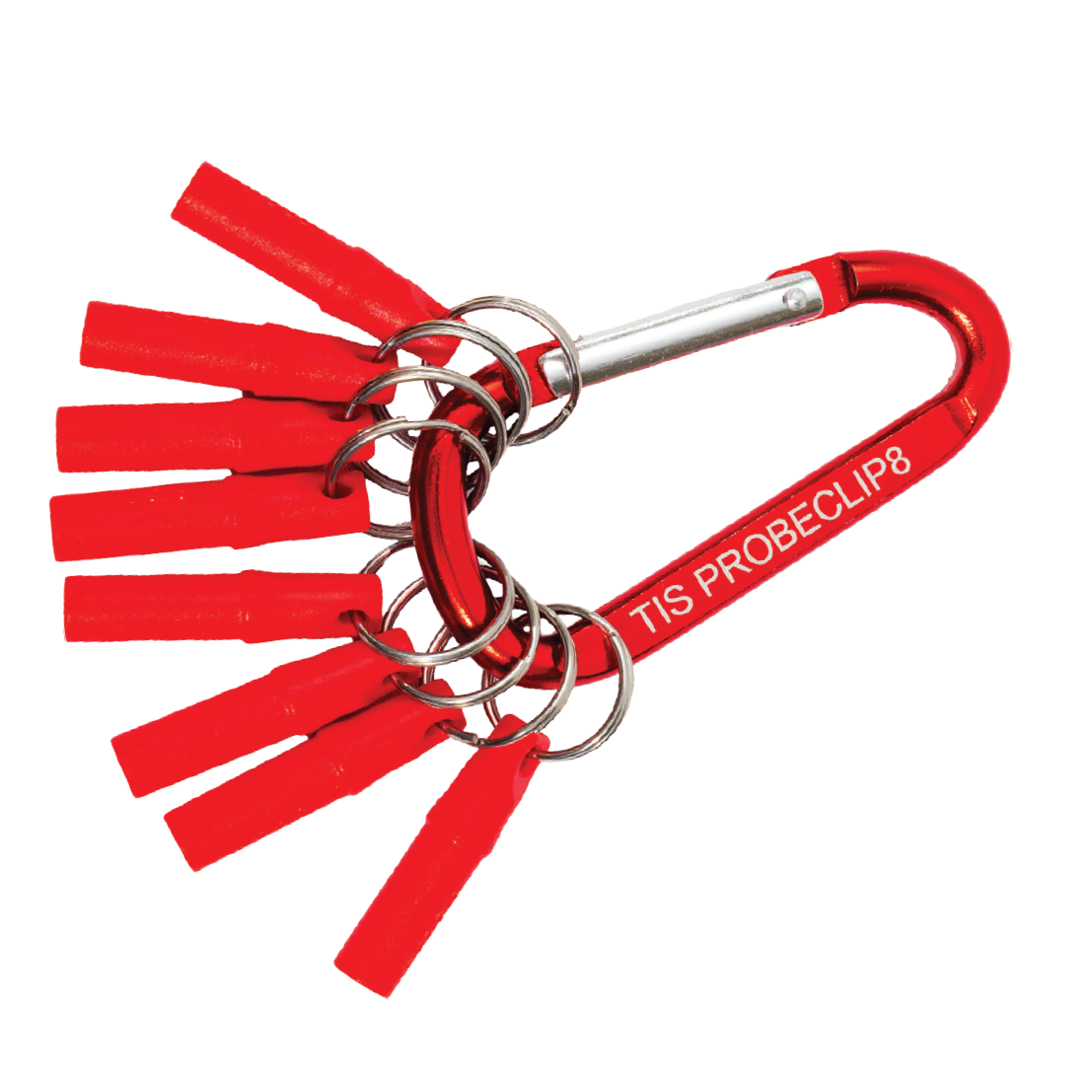 TIS PROBECLIP8 Test Probe & Clip Holder with Belt Loop