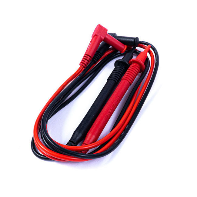 TIS TIS4TL Right Angled Unfused Test Leads Red and Black