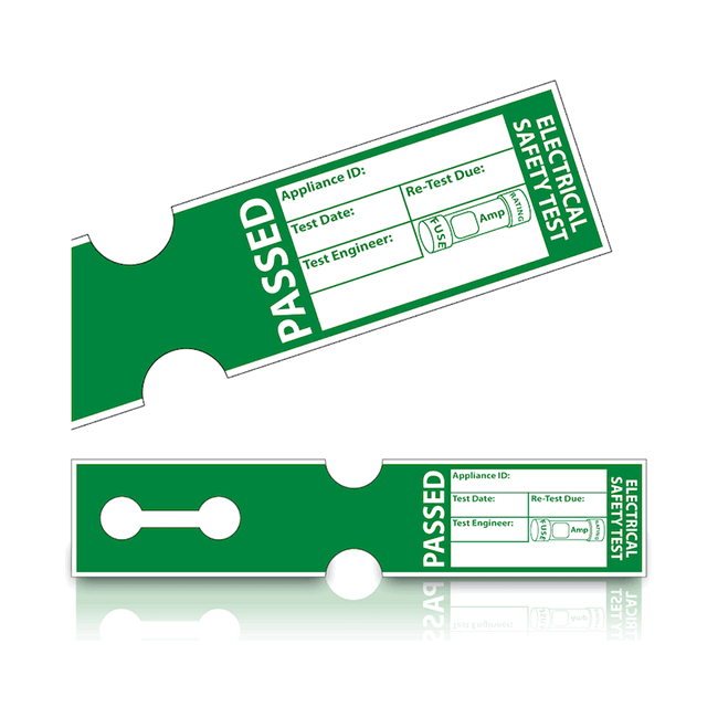 TIS TIS1616-250 Tuff Tag Pass Labels (Pack of 250)