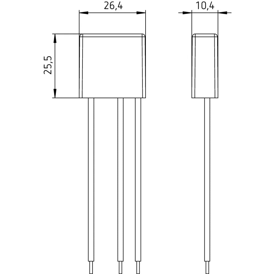 Theben DIMAX 540 Plus B Mini Flush Dimmer