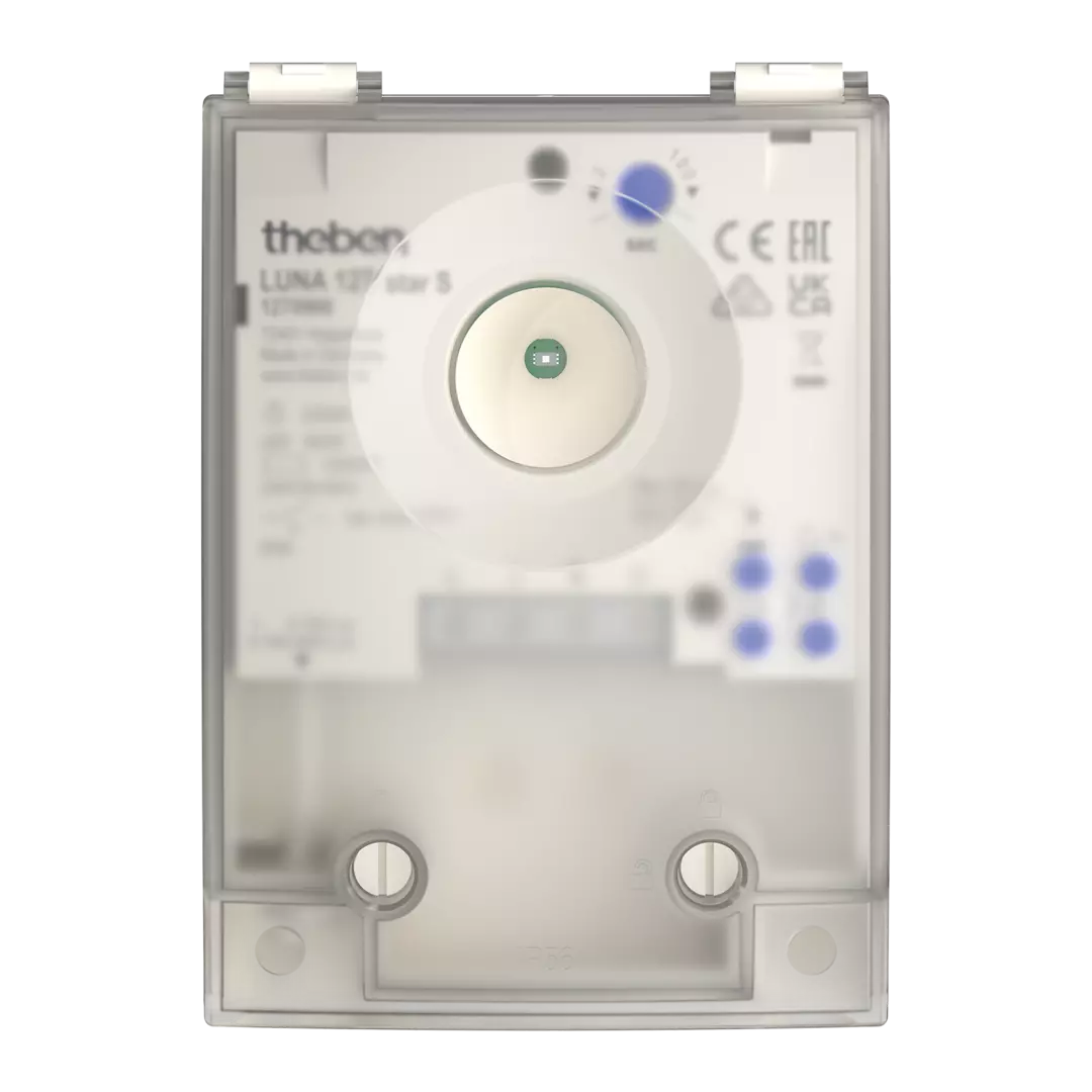 Theben LUNA 127 star S Twilight Switch Wall-Mounted Multifunction Integrated Light Sensor
