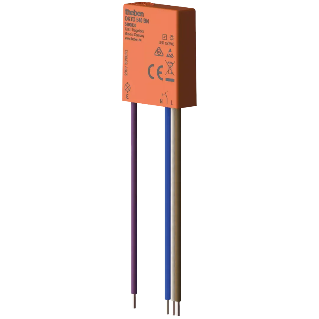Theben OKTO 540 BN Mini Flush Electronical Latching Relay