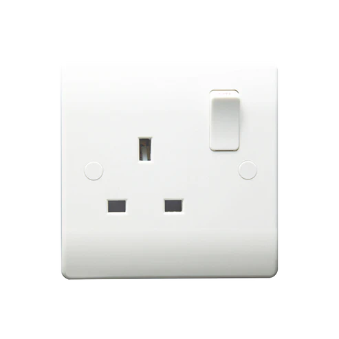 Thrion VN035 13A 1 Gang Double Pole Switched Socket