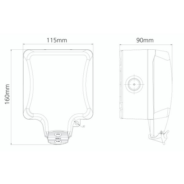 Timeguard FSTWIFITUTGV Wi-Fi Controlled IP66 Fused Spur