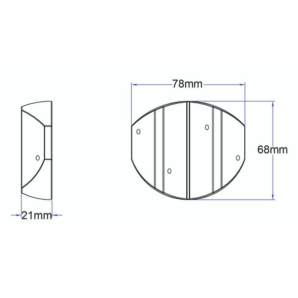 Timeguard SLBCB Corner Mounting Bracket