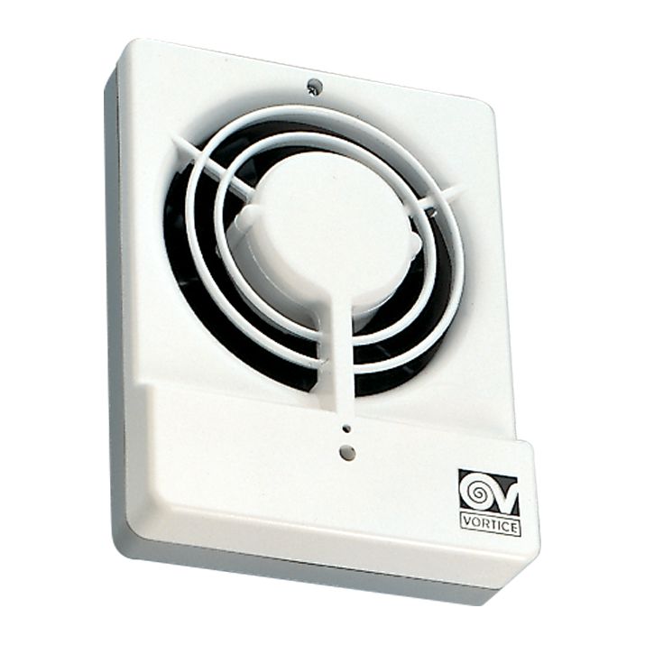 Vortice 11630 Record M10/4"T Bathroom Extractor Fan with Timer