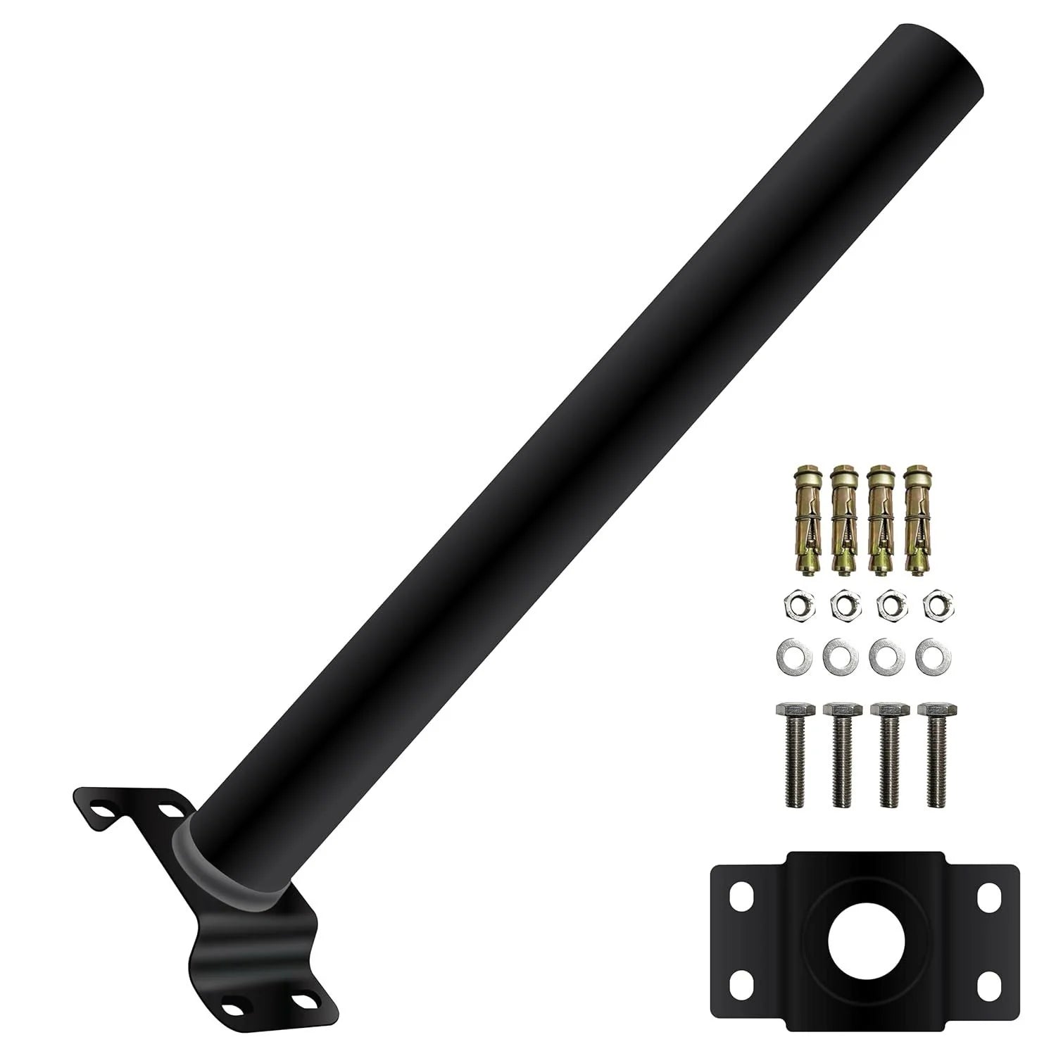 Ener-j ACC1094 Solar Streetlight Brackets for Wall Mounting or Pole Mounting