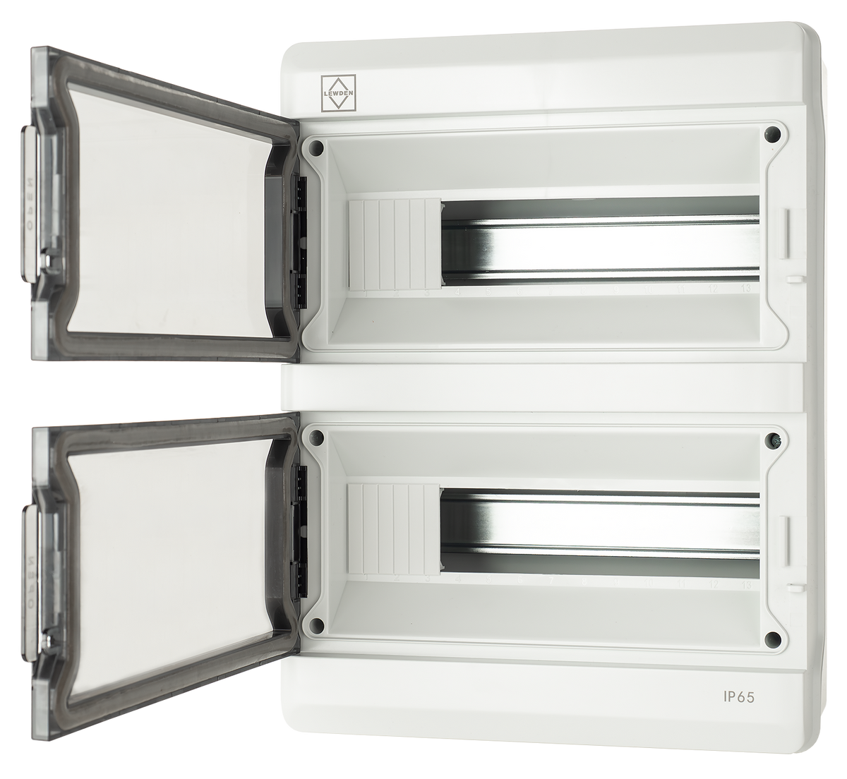 Lewden 26/65ENC 26 Module Polycarbonate IP65 Enclosure