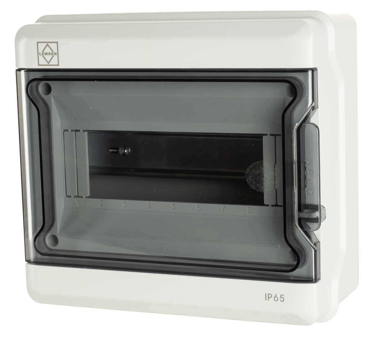 Lewden 9/65ENC 9 Module Polycarbonate IP65 Enclosure