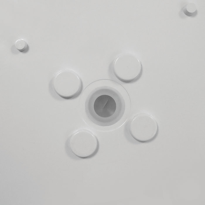 Eterna E02BAACW Orba Power and CCT Switchable IP65 Bulkhead White