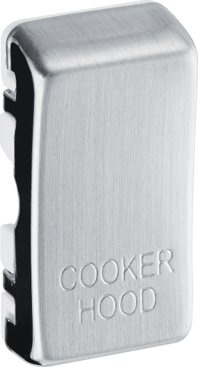 BG RRCHBS-01 Rocker Cooker Hood Brushed Steel