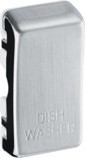 BG RRDWBS-01 Rocker Dish Wshr Brushed Steel