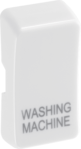 BG RRWMW-01 Grid Rocker 'Washing Machine' White
