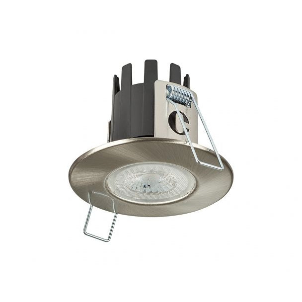 Collingwood DLT388BS5540 H2 Lite Fire Rated LED Downlight Dimmable Brushed Steel