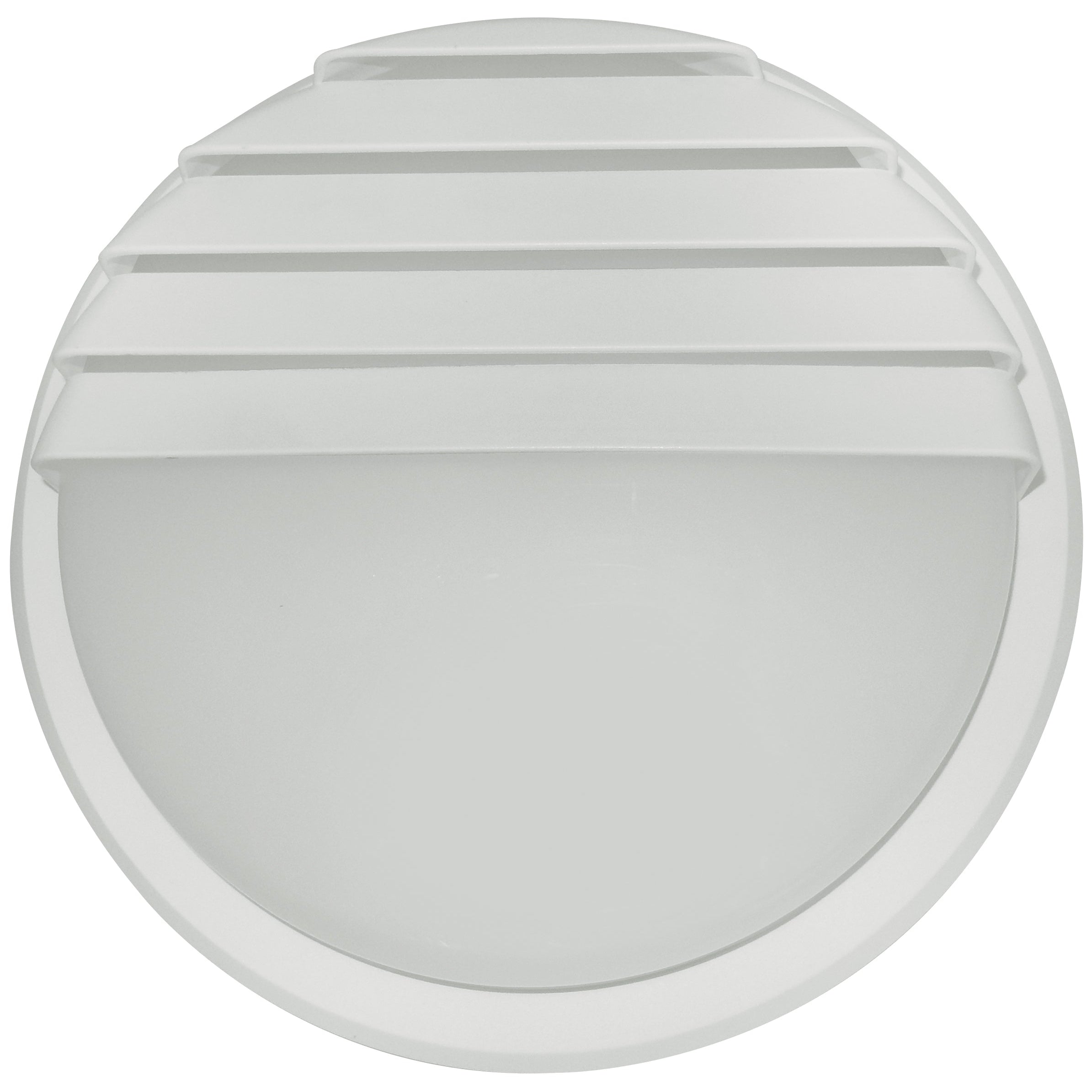 Eterna KCAS14WHLV 14W Cassi Louvered Bulkhead White