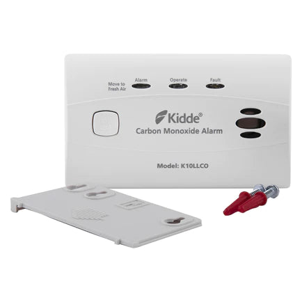 Kidde K10LLCO Carbon Monoxide Alarm 10 Year Battery