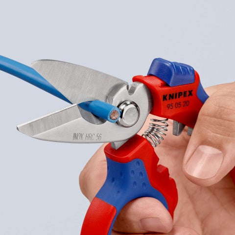 Knipex 950520SB Angled Electricians Shears