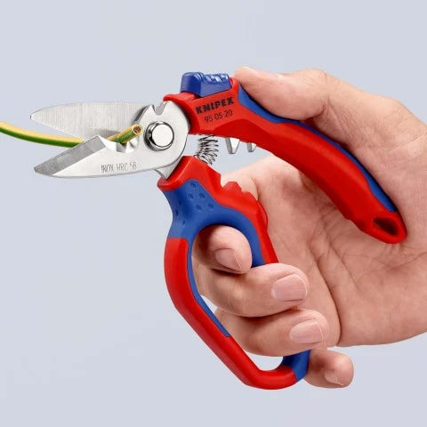 Knipex 950520SB Angled Electricians Shears